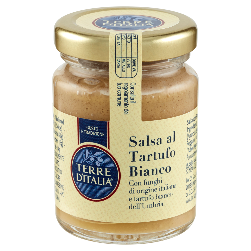 Terre d'Italia Salsa al Tartufo Bianco 80 g