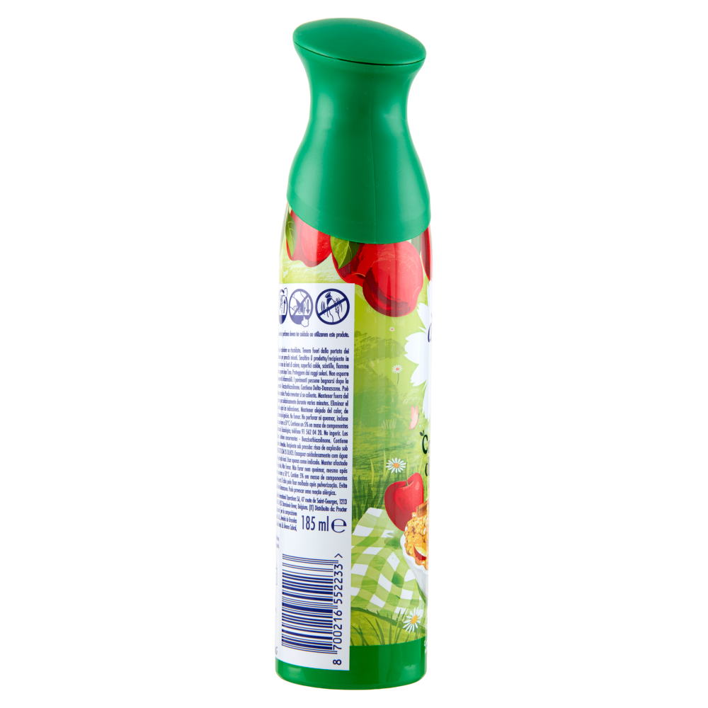Ambi Pur Profumatore per Ambienti Deodorante Spray, Crumble di Mele 185 ml