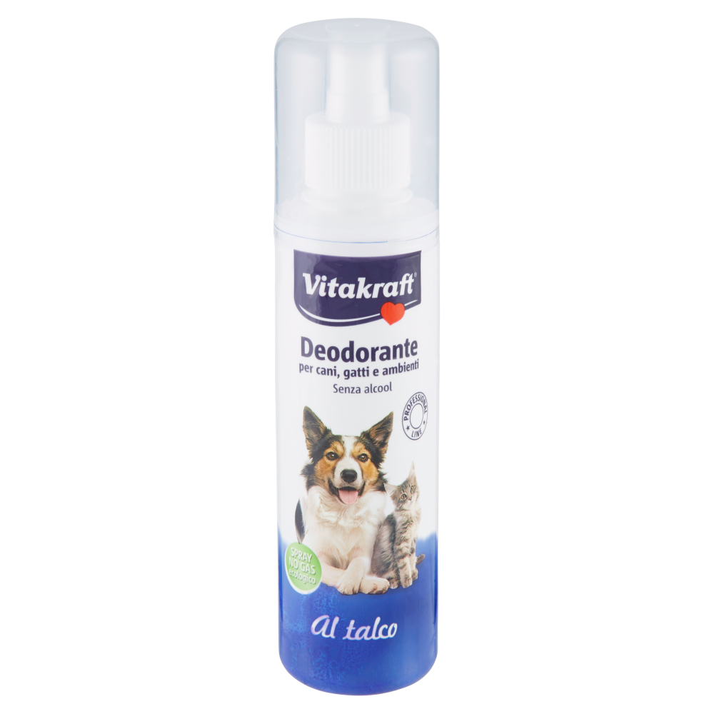 Vitakraft Deodorante per cani, gatti e ambienti al talco 250 ml