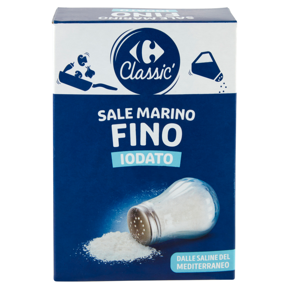 Carrefour Classic Sale Marino Fino Iodato1 kg