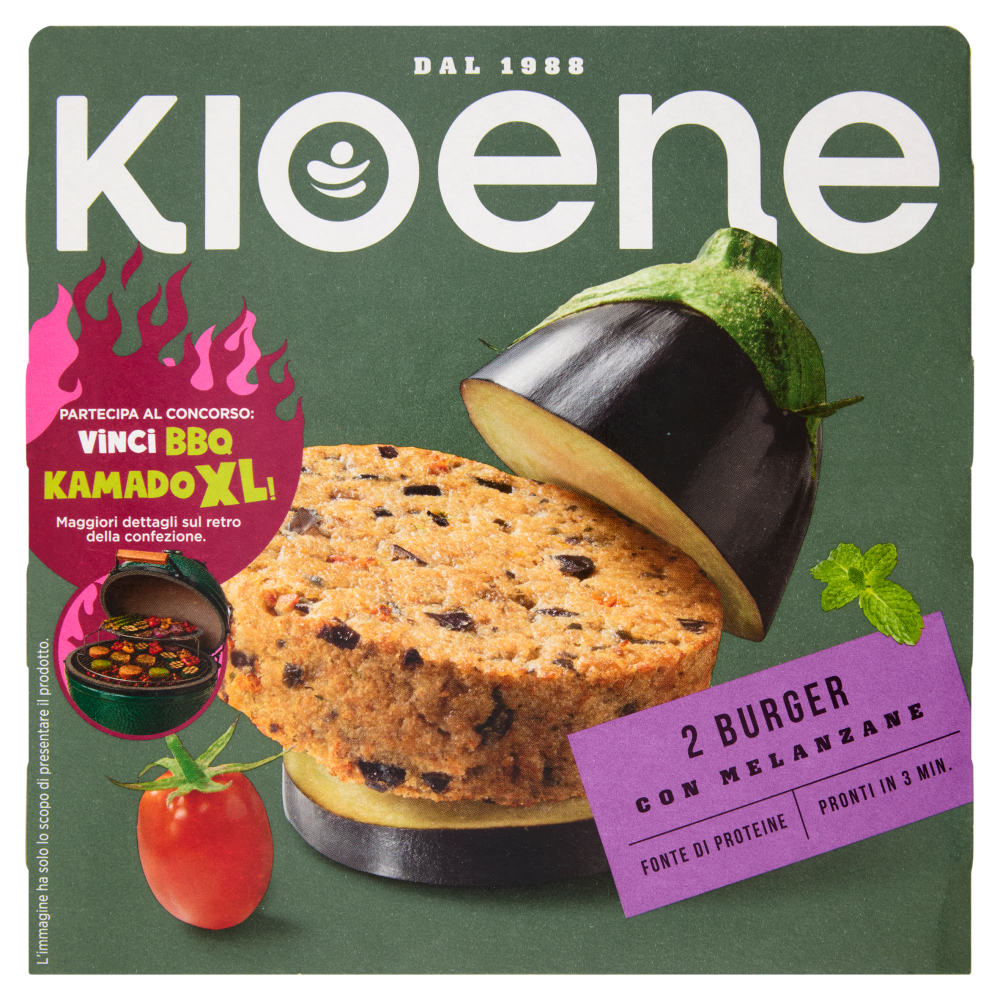 Kioene 2 Burger con Melanzane 200 g