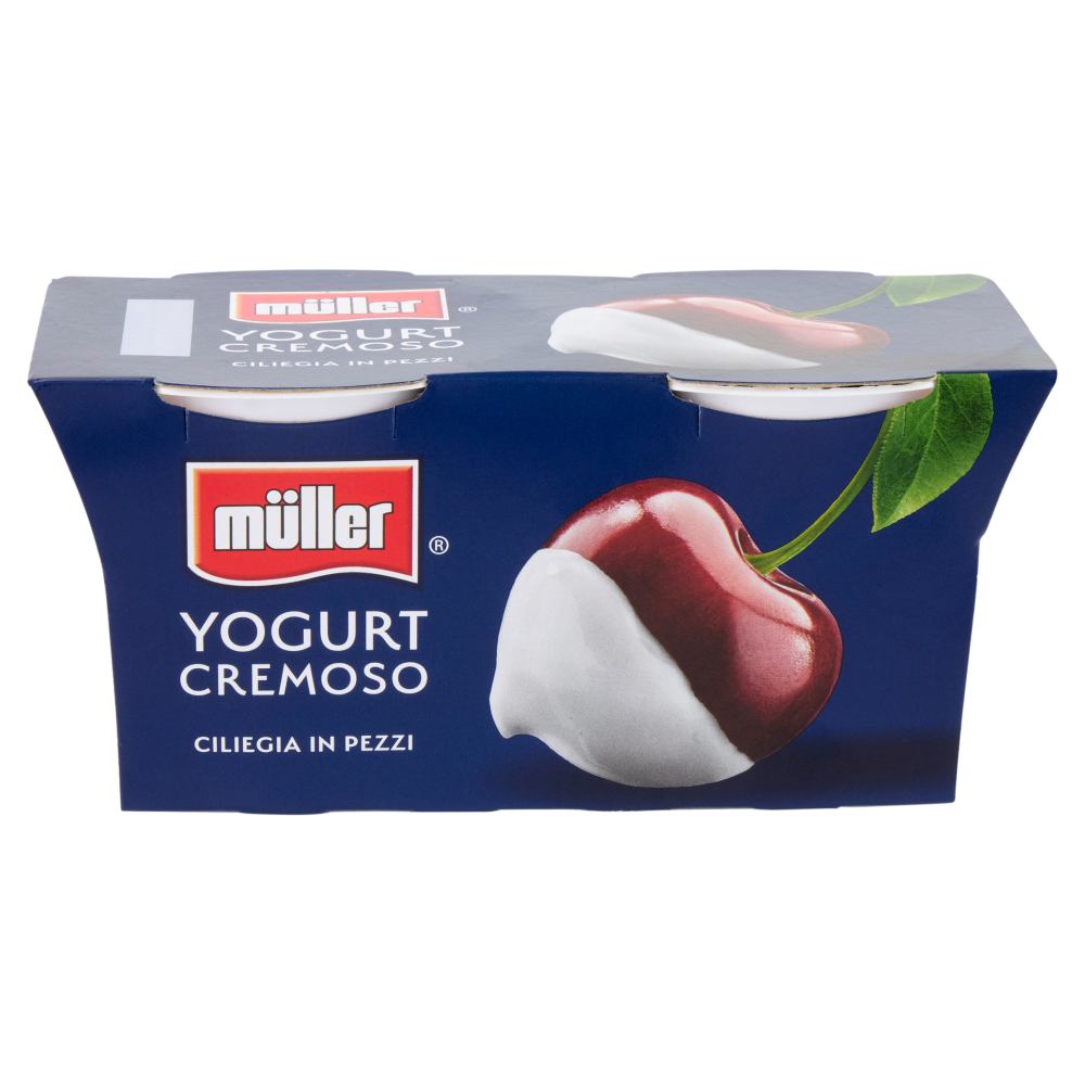 müller Yogurt Cremoso Ciliegia in Pezzi 2 x 125 g