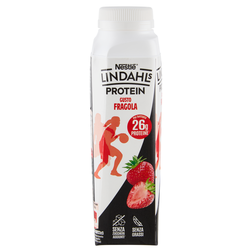 LINDAHLS Protein Drink Fragola 345g