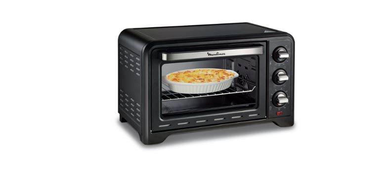 Moulinex OX4448 Optimo Forno Elettrico con Capacit&agrave; di 19 L, Potenza 1380 W, Nero 71x117x81cm