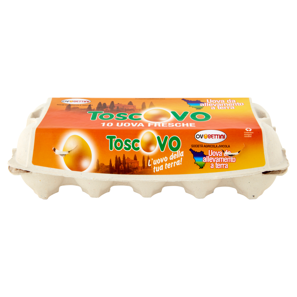 Ovobettini Toscovo 10 Uova Fresche 590 g