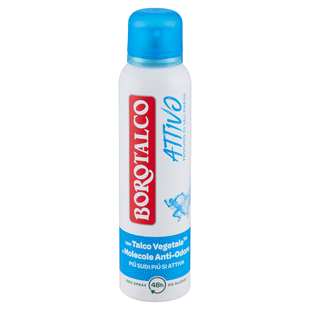 Borotalco Attivo Profumo di Sali Marini Deo Spray 150 ml