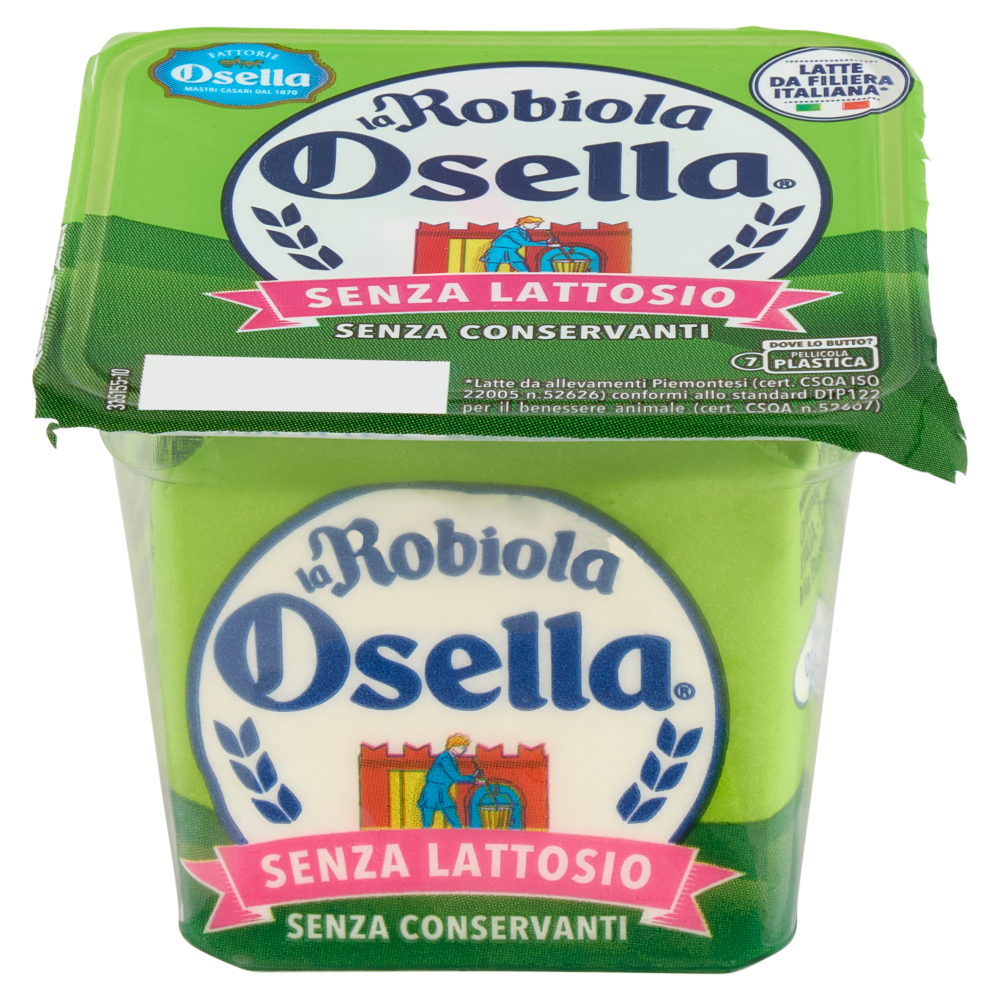 Fattorie Osella Robiola Osella Formaggio Fresco Senza Lattosio 100 g