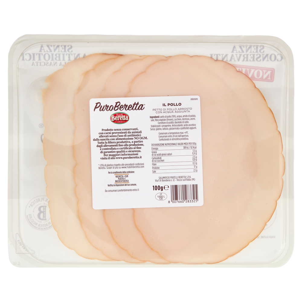 Fratelli Beretta Puro Beretta il Pollo Gusto Delicato 100 g