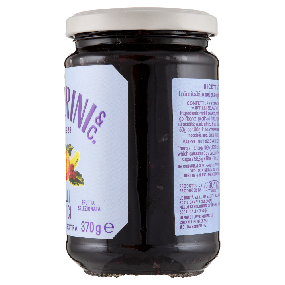 F.lli Chiaverini & C. Mirtilli Selvatici Confettura Extra 370 g