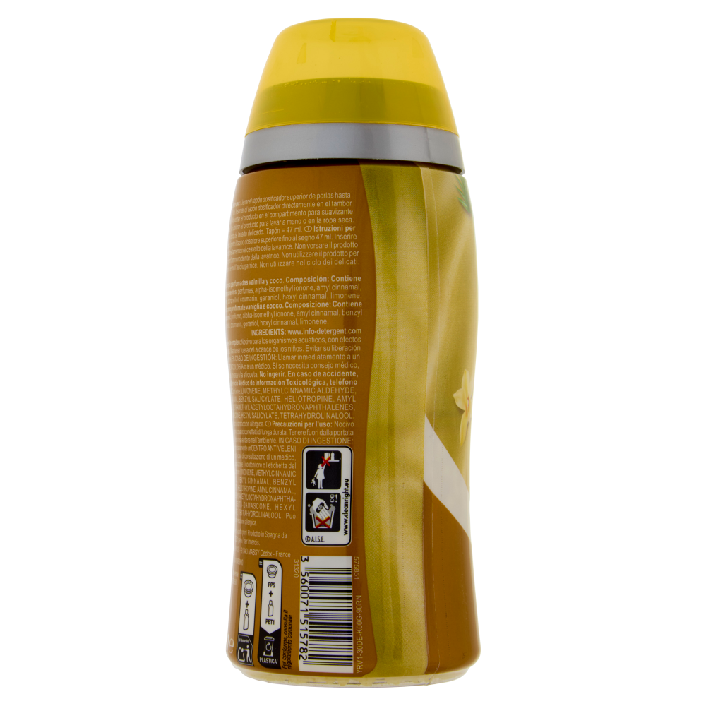 Carrefour Essential Luxurious Perle per il bucato profumate Vainilla & Coco 275 g