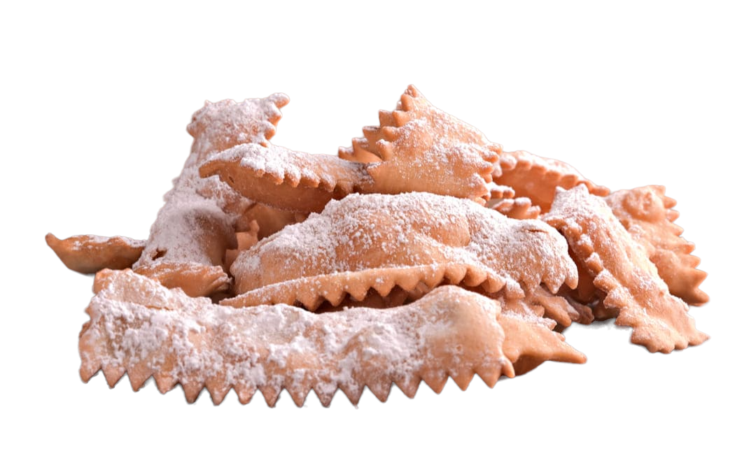 Chiacchiere con Zucchero a Velo