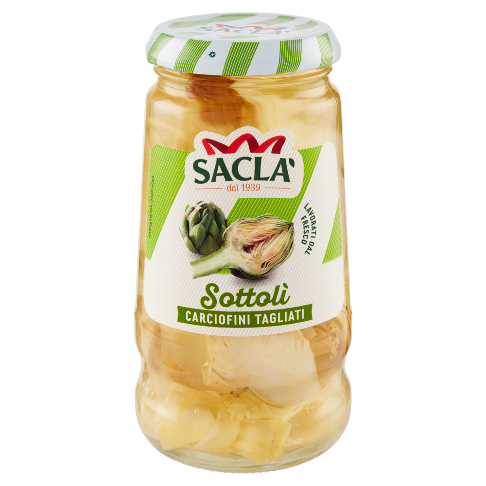 Sacl&agrave; Sottol&igrave; Carciofini Tagliati 285 g