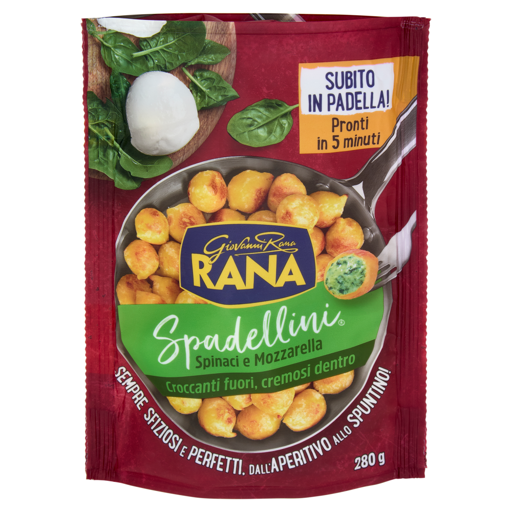 Giovanni Rana Spadellini Spinaci e Mozzarella 280 g