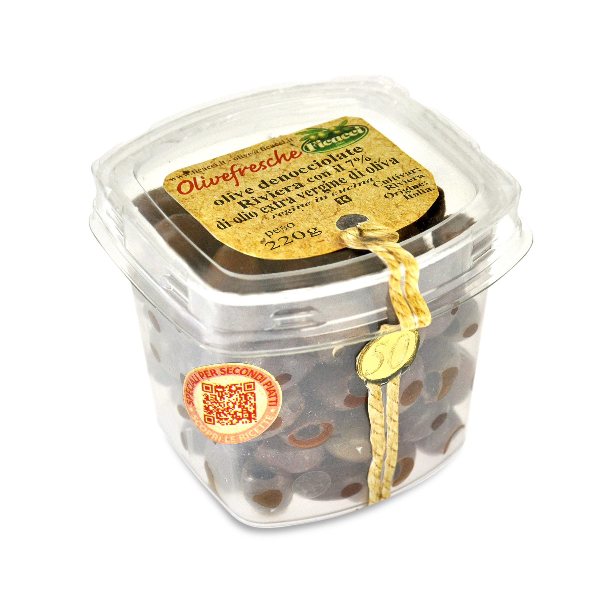 Olive taggiasche denocciolate 220 g