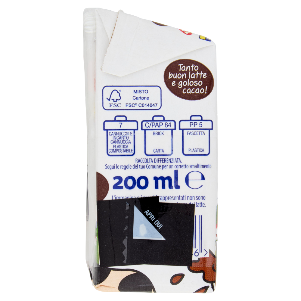 Tapporosso Latte al Cacao 3 x 200 ml