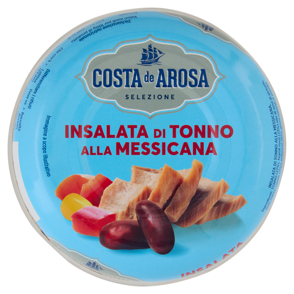Costa de Arosa Insalata di Tonno alla Messicana 230 g