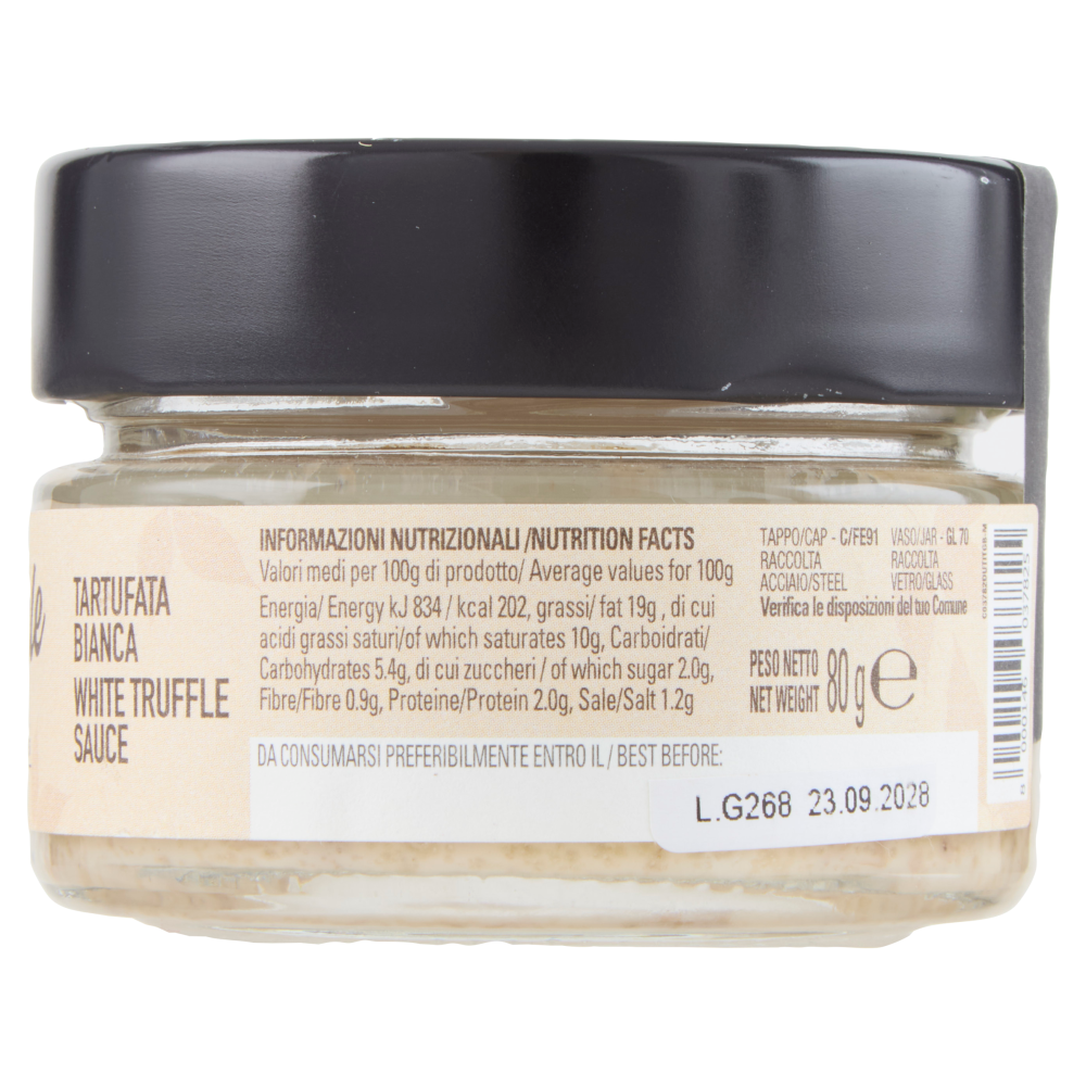 Urbani Tartufi Filosofia Naturale Tartufata Bianca 80 g