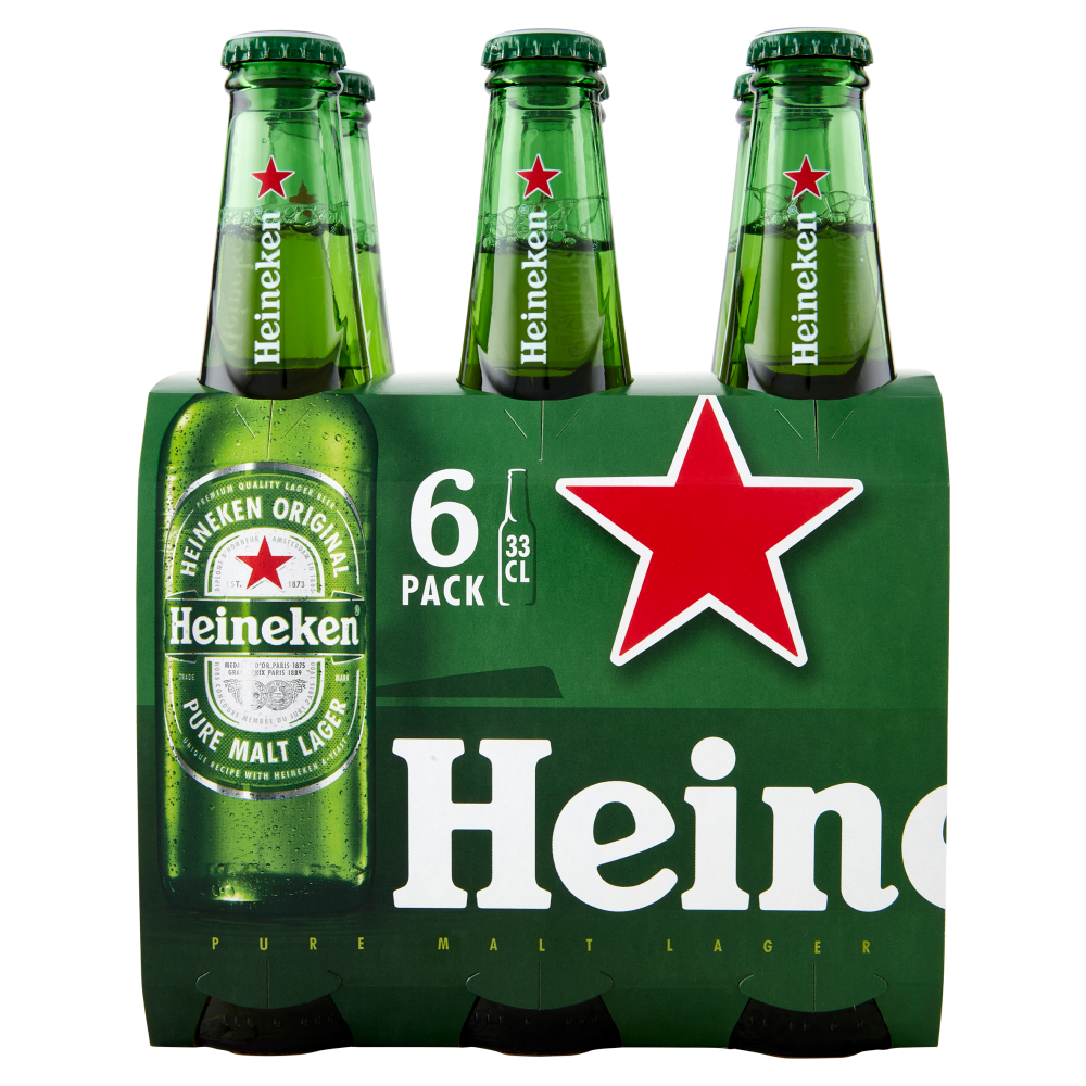 Heineken Original 6 x 33 cl