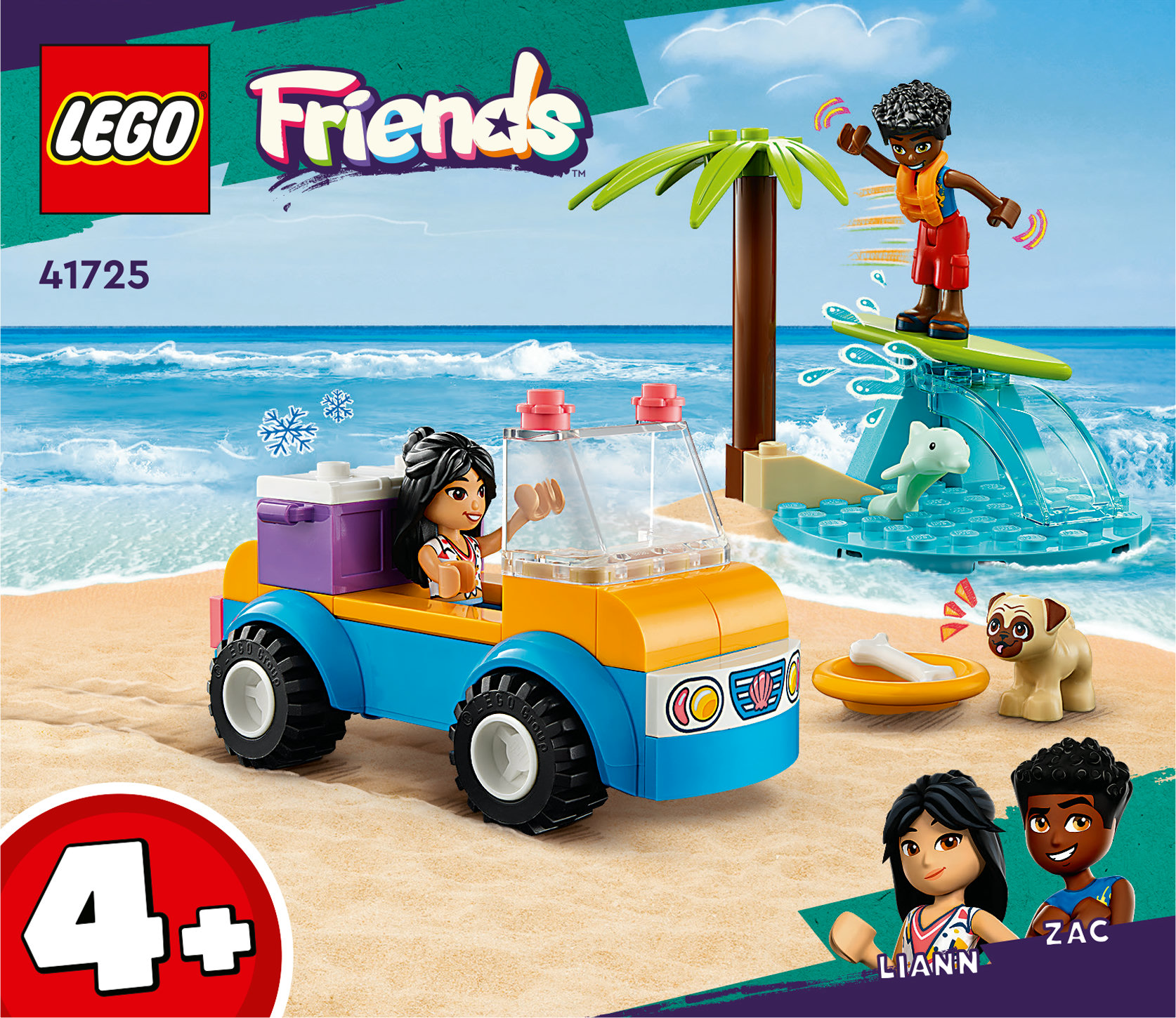 LEGO Friends Divertimento sul beach buggy
