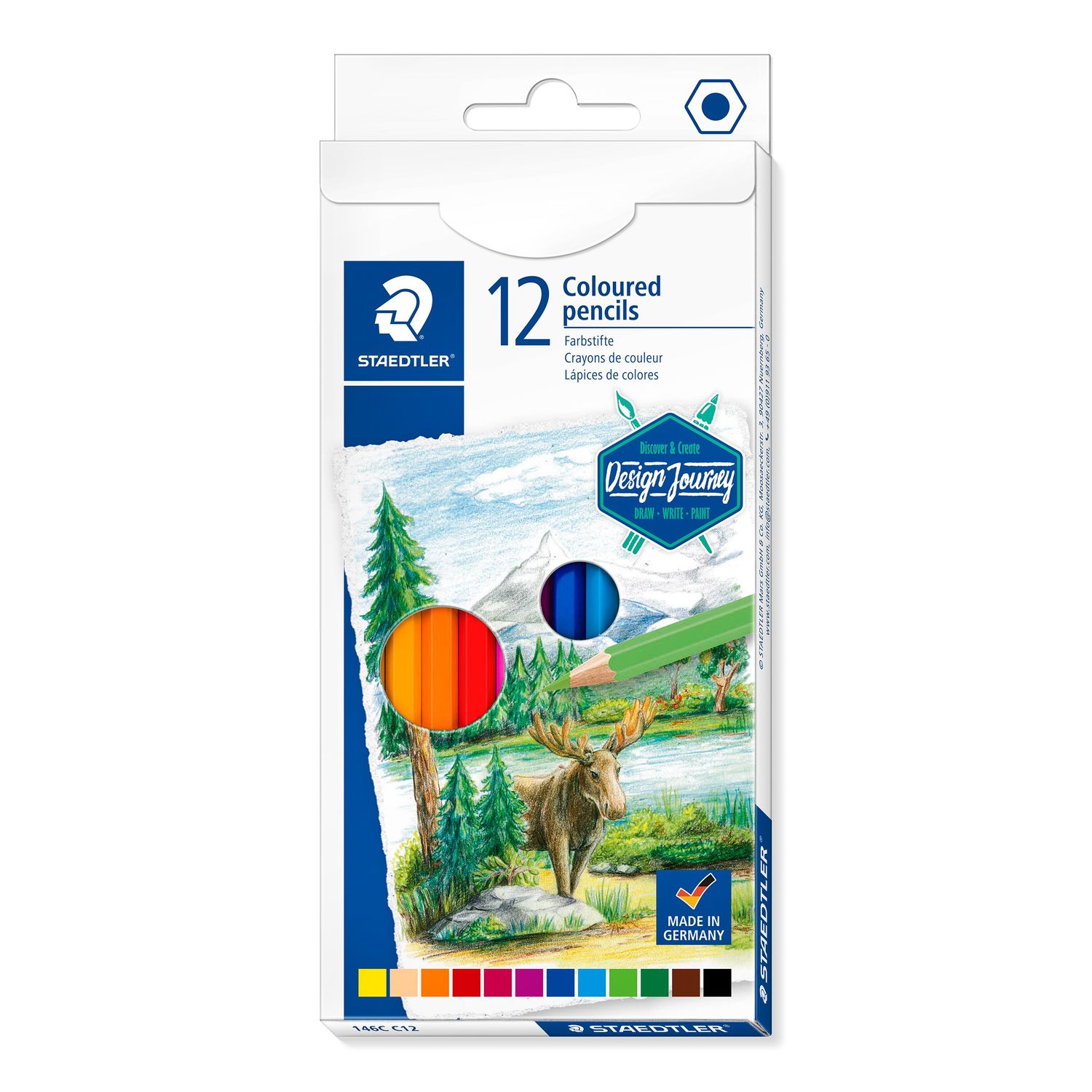 Staedtler 146C C12 pastello colorato