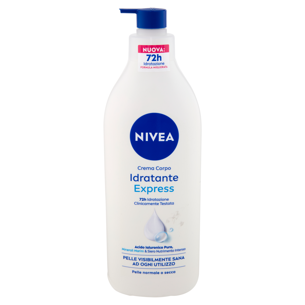 Nivea Crema Corpo Idratante Express Pelle normale o secca 500 ml