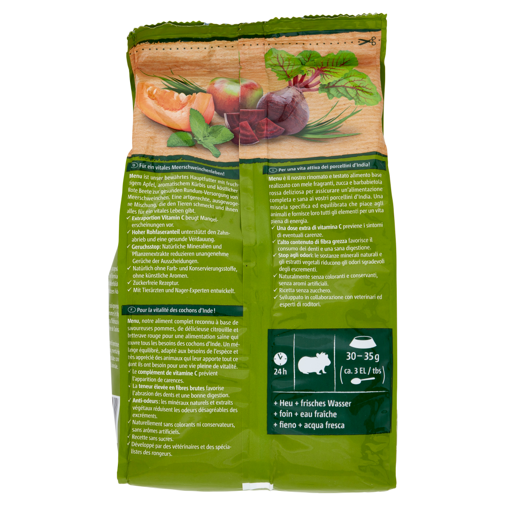 Vitakraft Menu Vital Porcellini d'India Alimento completo 1 kg