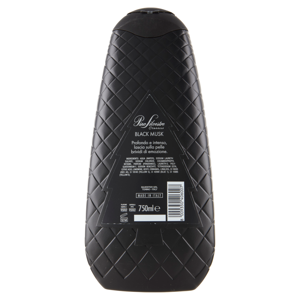 Pino Silvestre Classico Bagnoschiuma Black Musk 750 ml