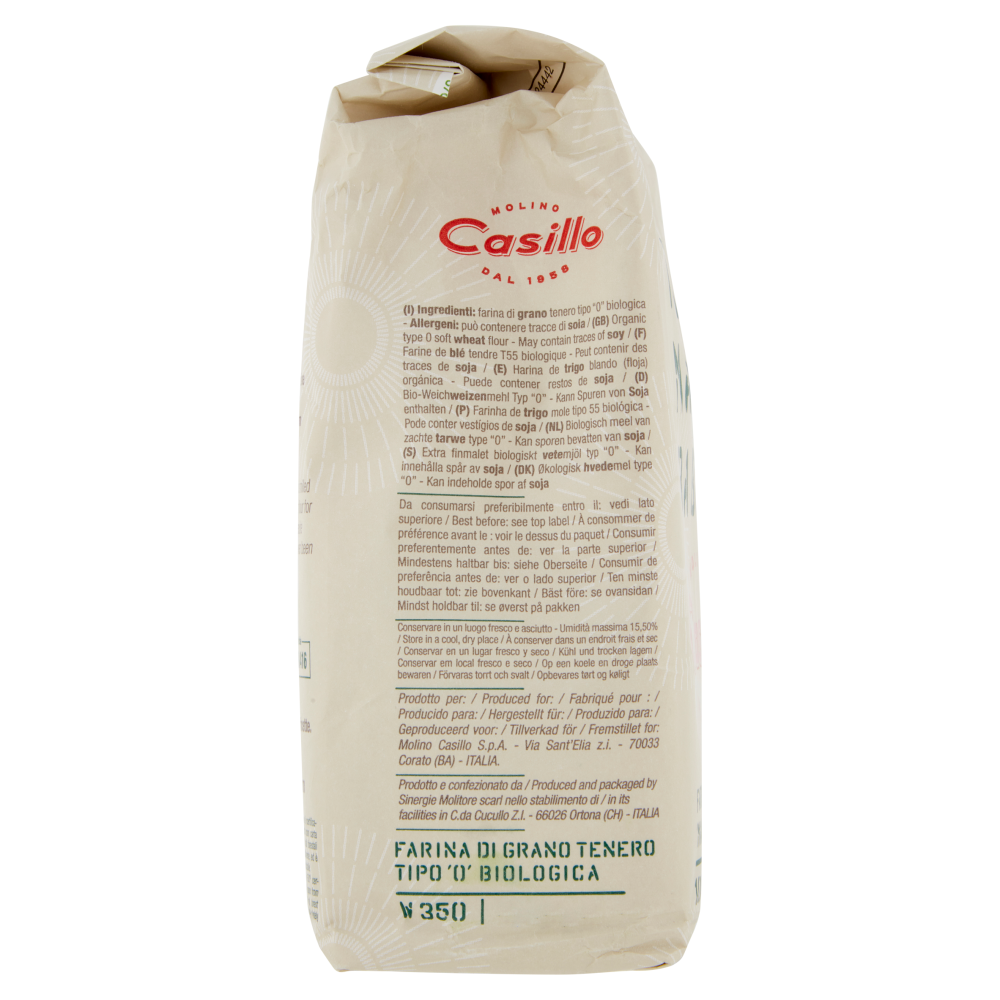 Molino Casillo Tipo Manitoba Bio Farina Tipo 'Manitoba' Bio 1000 g