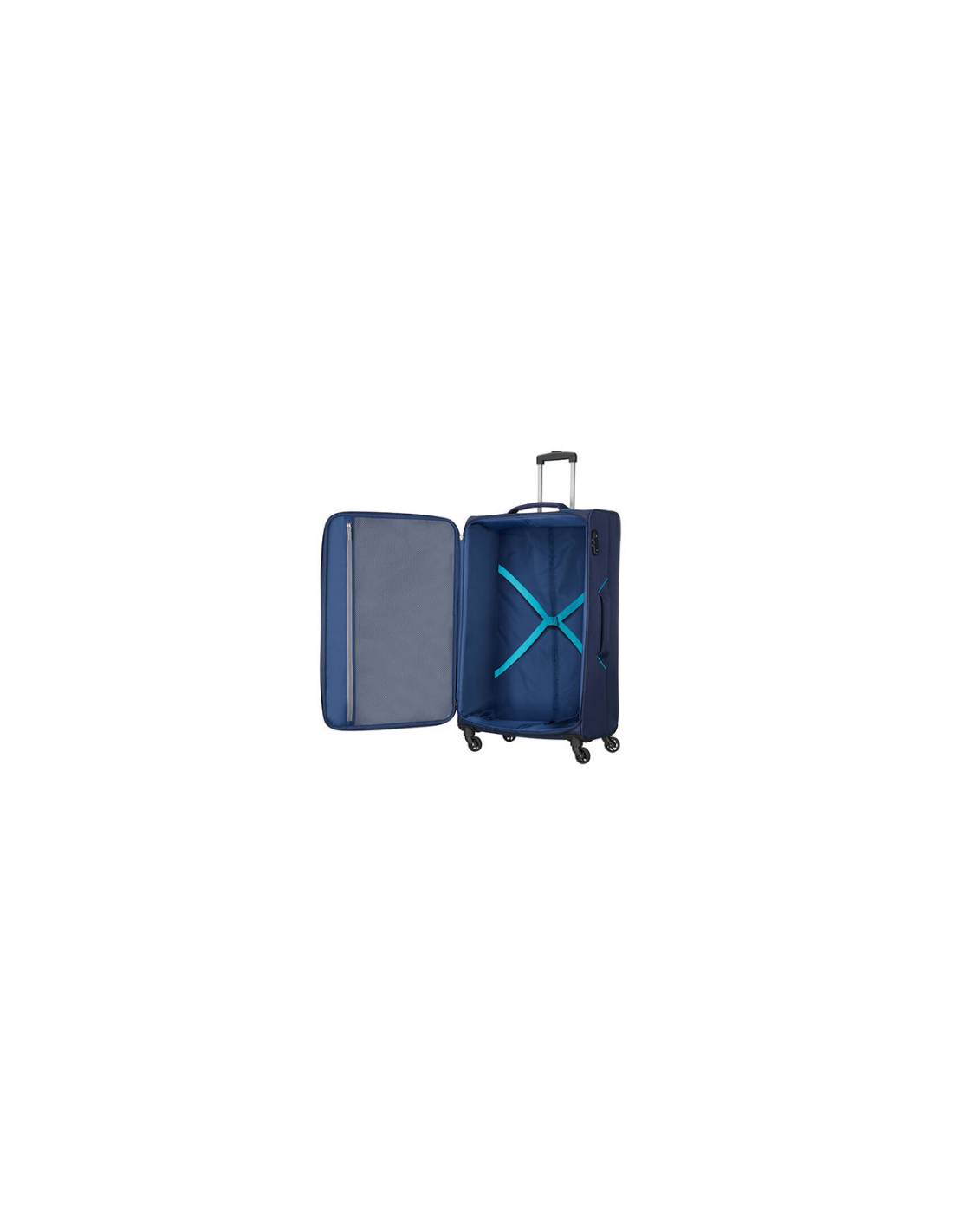 American Tourister Trolley semirigido Holiday Navy 79x46x32