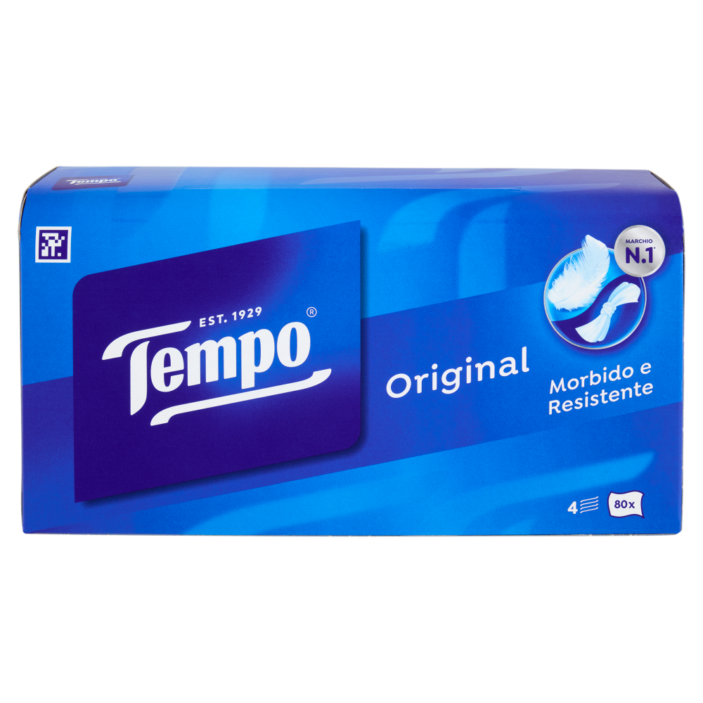 Tempo Original Fazzoletti 4 veli 80 pz