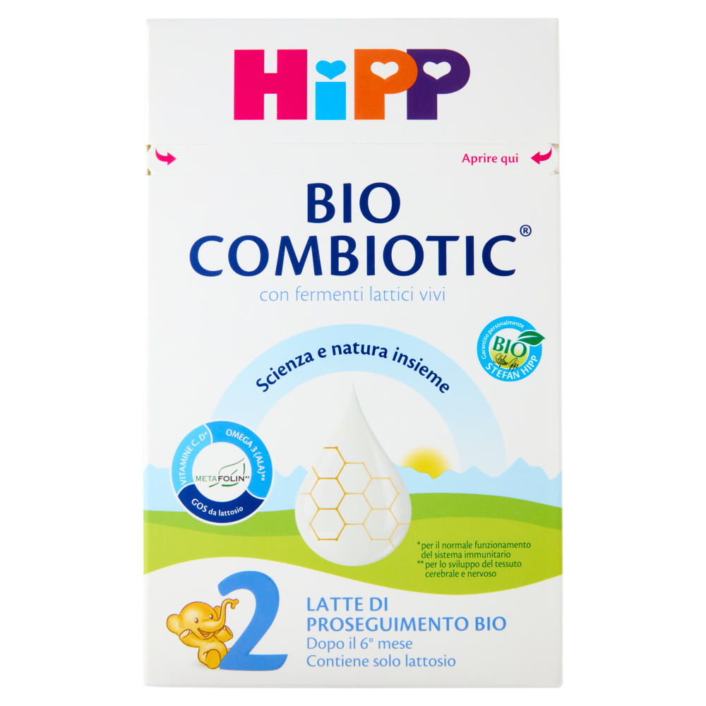 HiPP Bio Combiotic Latte di Proseguimento Bio 2 600 g