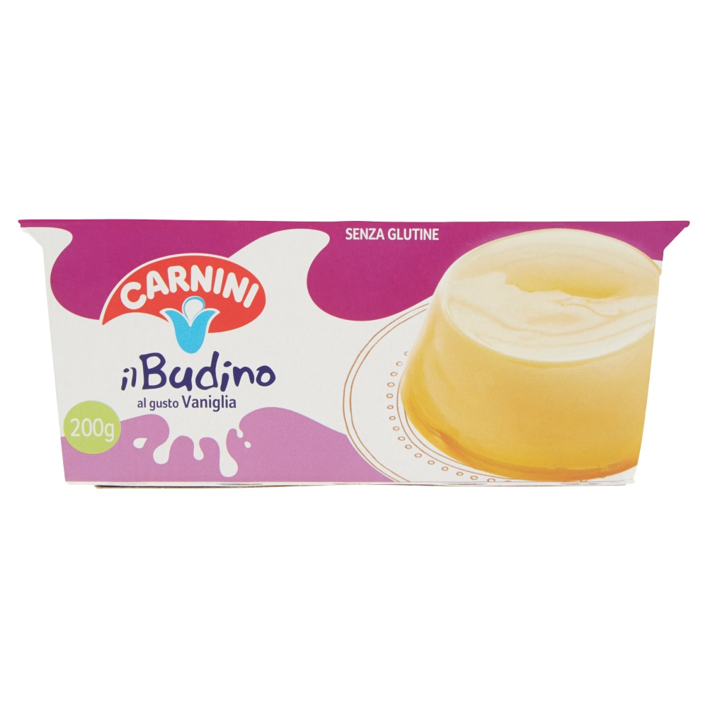 Carnini il Budino al gusto Vaniglia 2 x 100 g