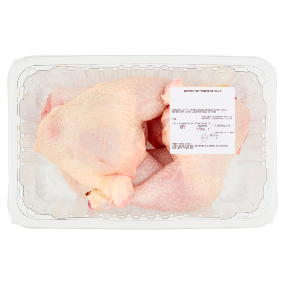 Quarto Posteriore di Pollo 1,700 kg