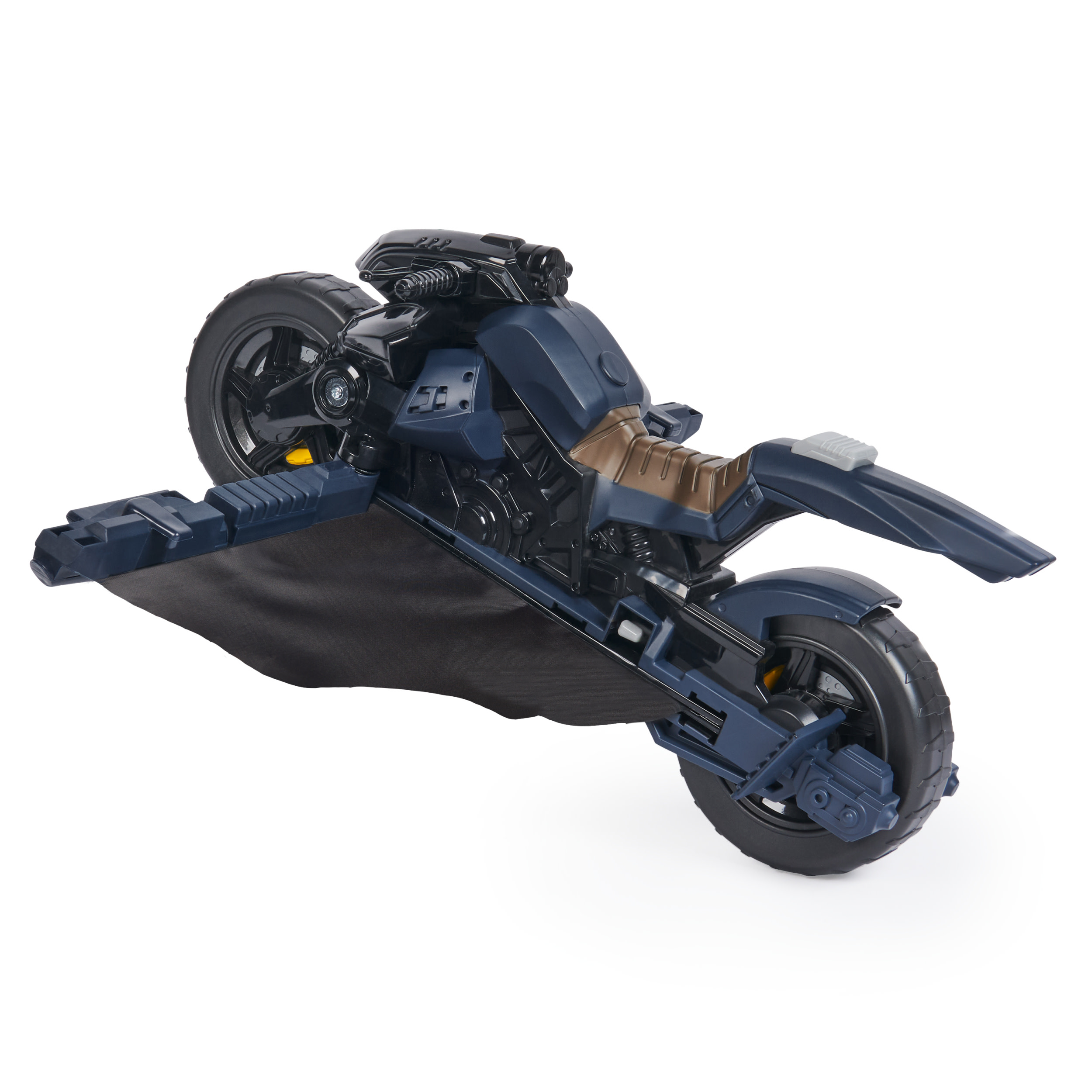 DC Comics , Veicolo Batman Adventures 2 in 1, Batcycle Trasformabile, Macchina Batman Compatibile con Tutte le Action Figure Batman, Batmobile Trasformabile, Giochi per Bambini e Bambine, 4+ Anni