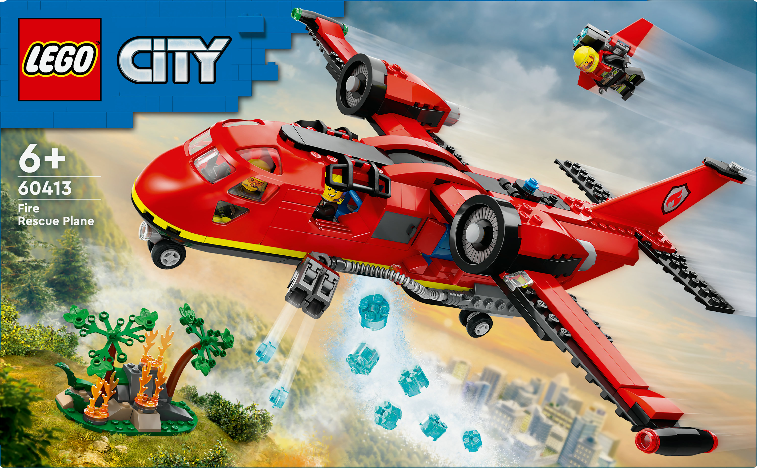 LEGO City Aereo antincendio