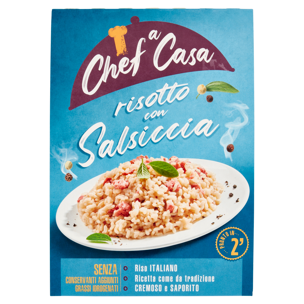 Chef a Casa risotto con Salsiccia 250 g