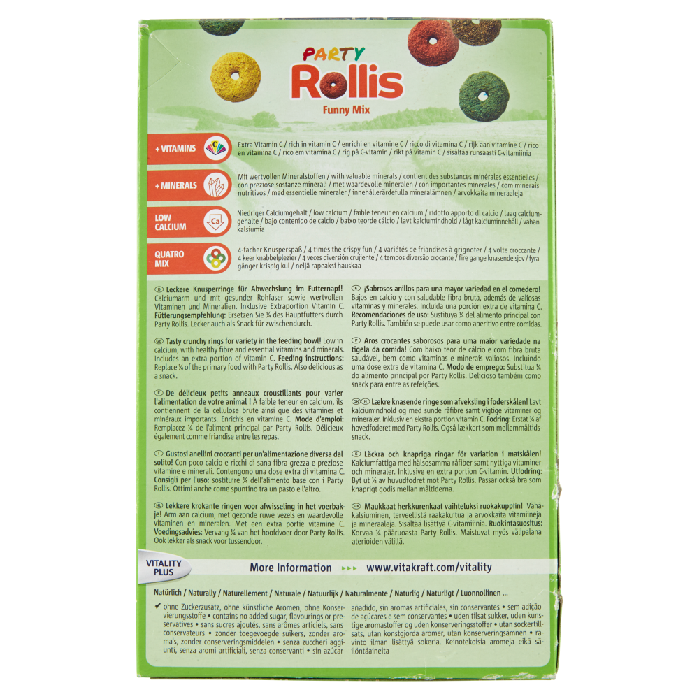 Vitakraft Party Rollis Funny Mix 500 g