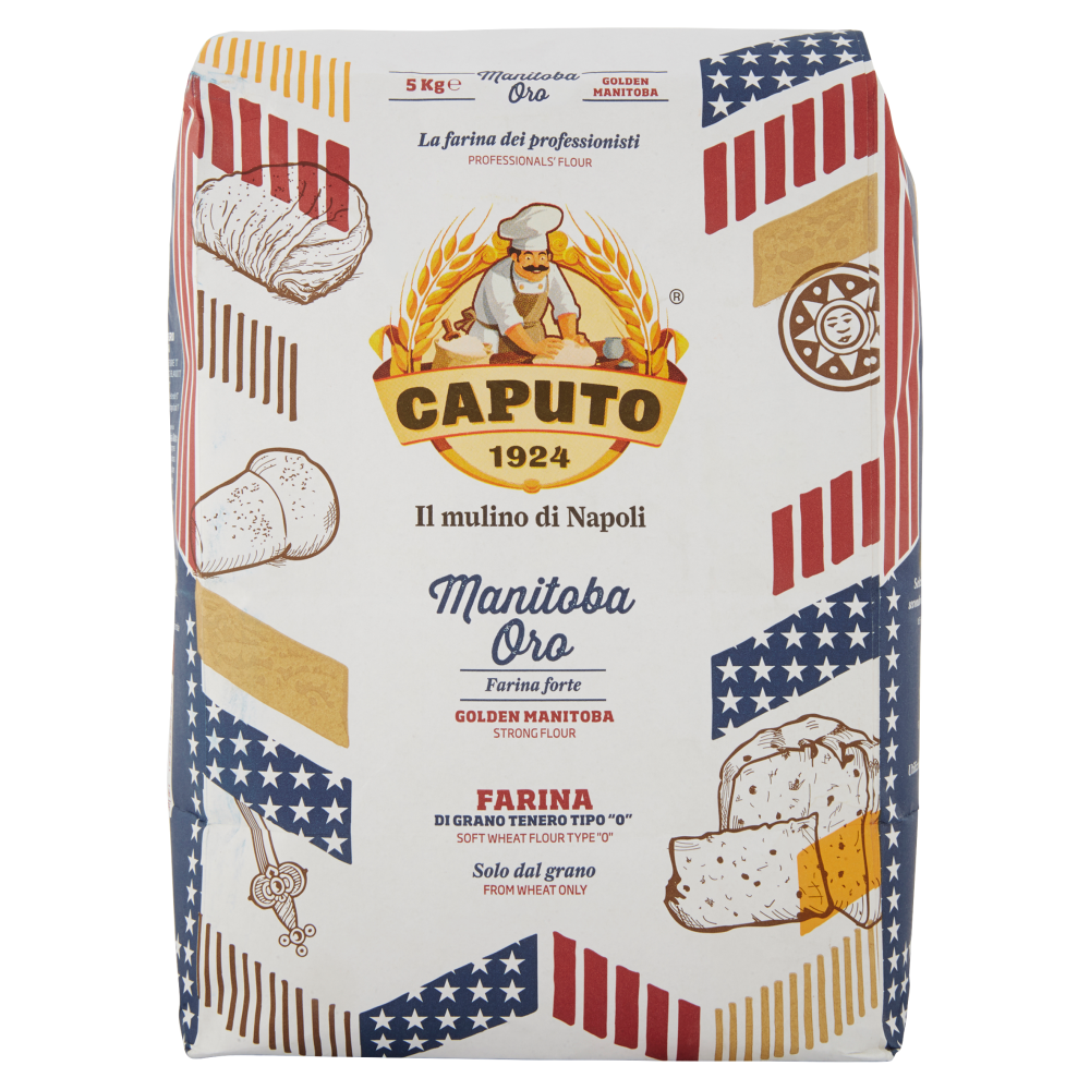Caputo Manitoba Oro Farina di Grano Tenero Tipo "0" 5000 g
