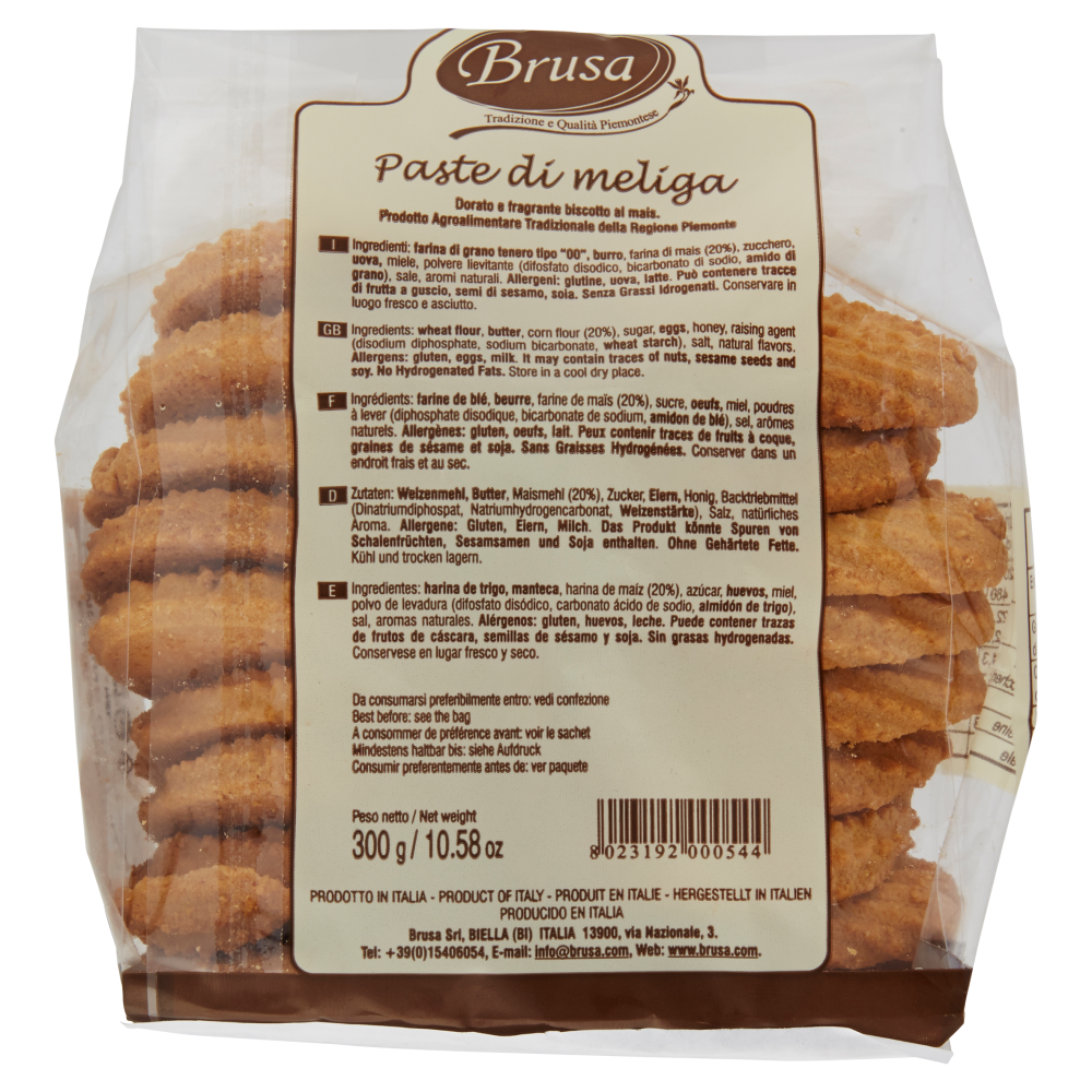 Paste di Meliga gr 300