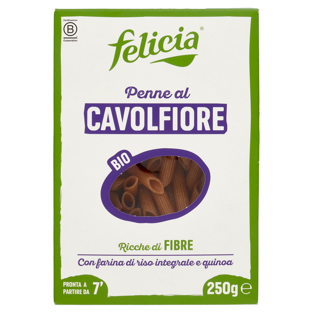 felicia Bio Penne al Cavolfiore 250 g