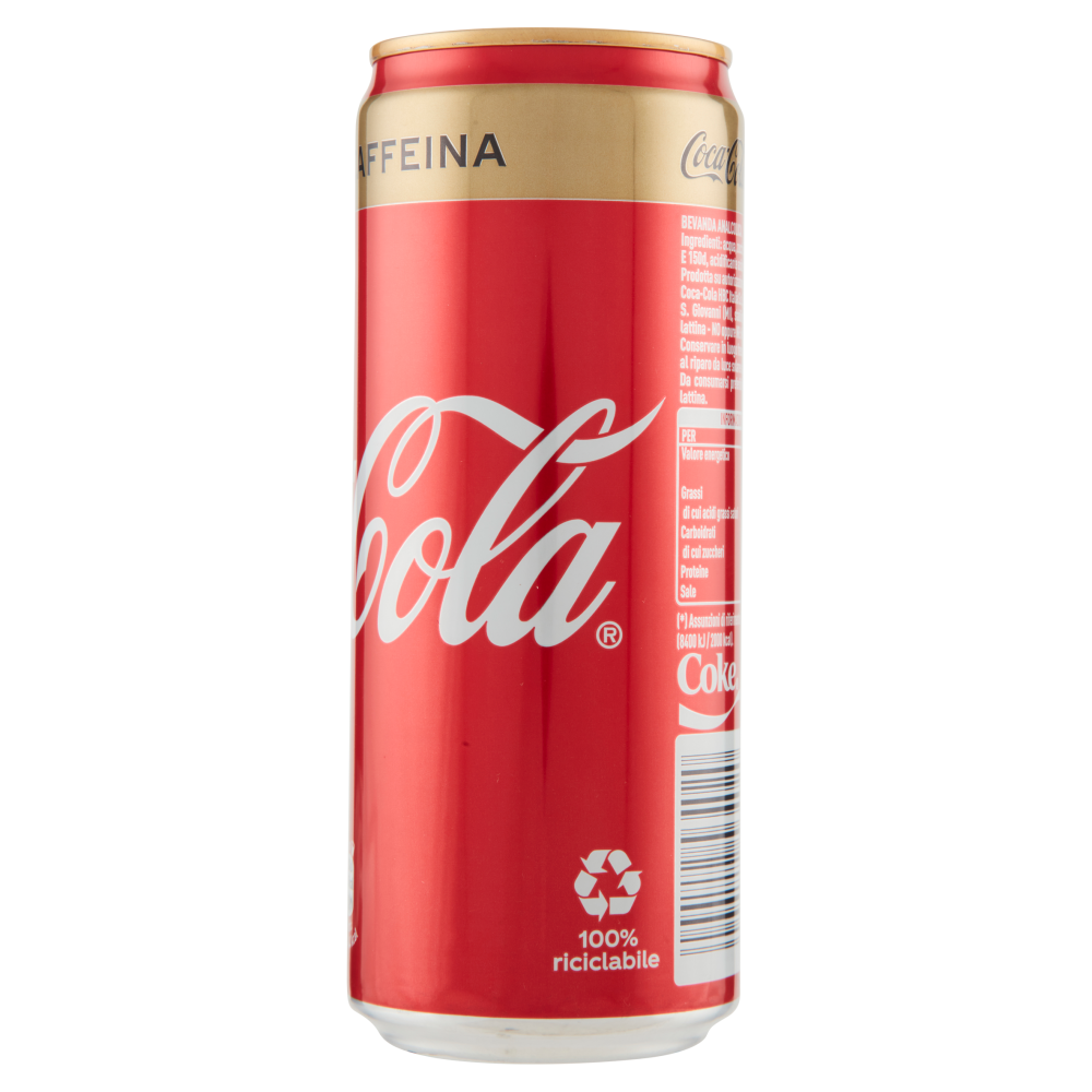 COCA-COLA Senza Caffeina Lattina 330 ml