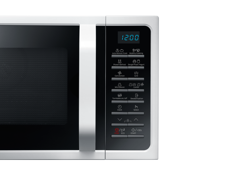 Samsung MC28H5015AW forno a microonde Superficie piana Microonde combinato  28 L 900 W Nero, Bianco | Carrefour