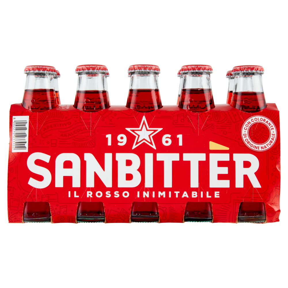 SANBITTÈR Rosso 10x10cl