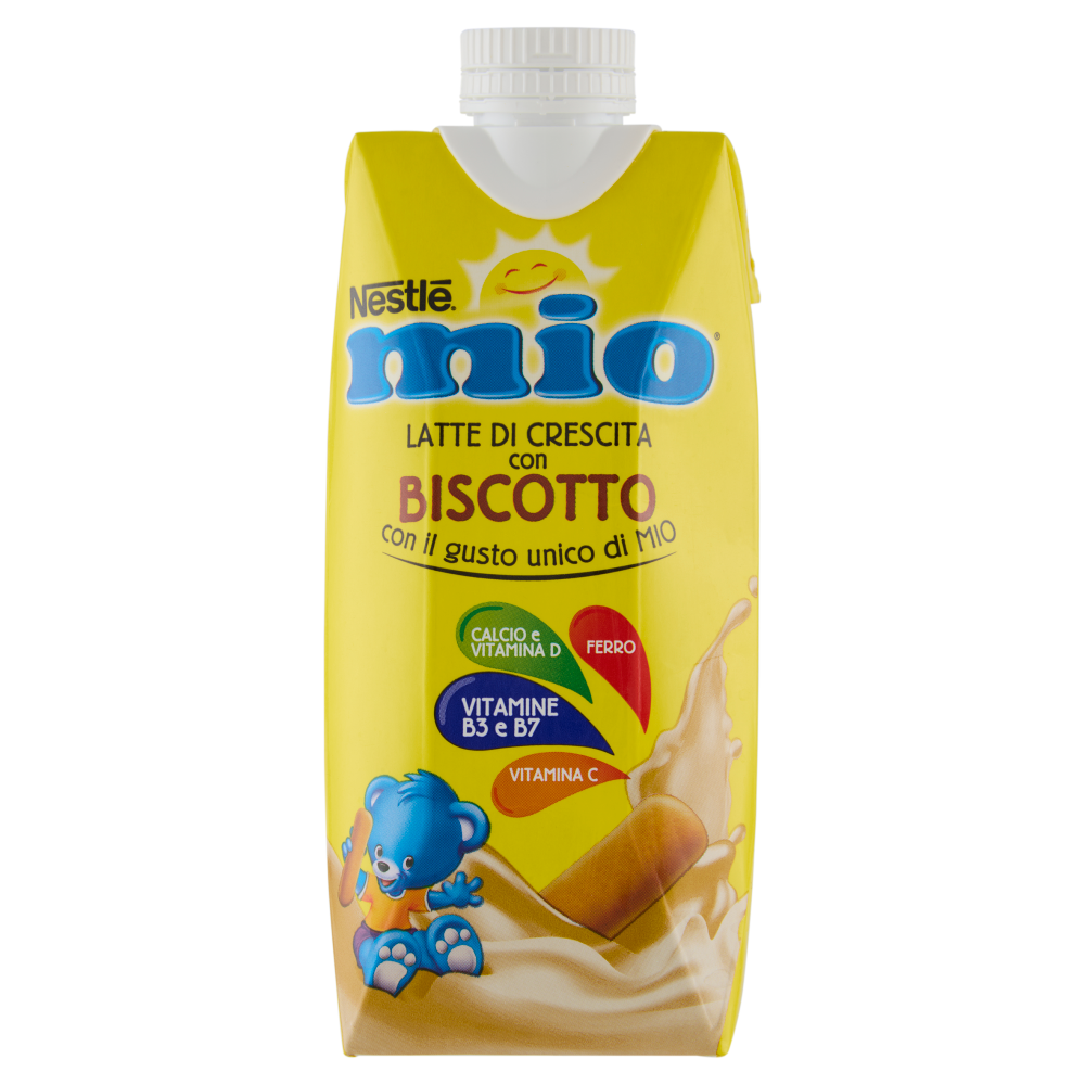 NESTLÉ MIO Latte di Crescita con Biscotto Liquido Brick 500ml