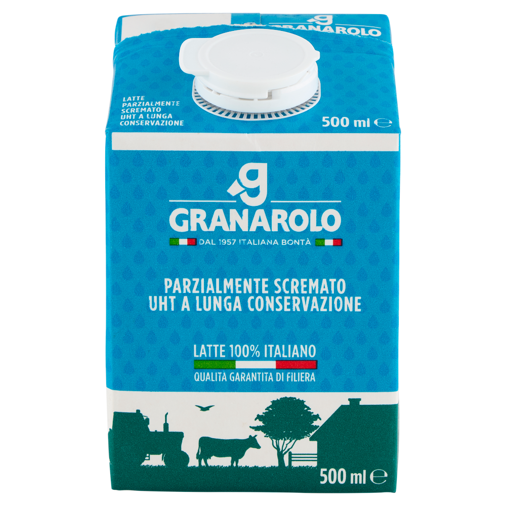Granarolo Parzialmente Scremato UHT a Lunga Conservazione 500 ml