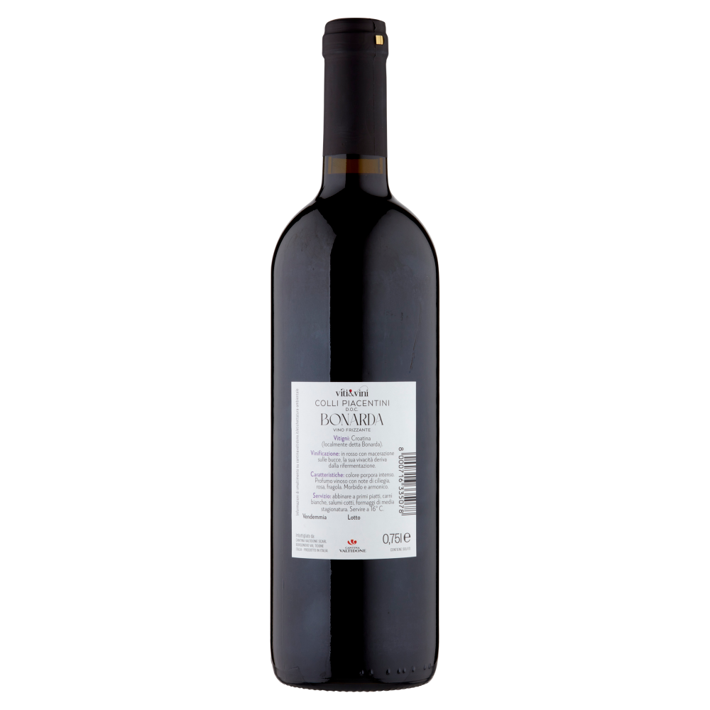 Cantina Valtidone viti&vini Colli Piacentini D.O.C. Bonarda Vino Frizzante 0,75 l