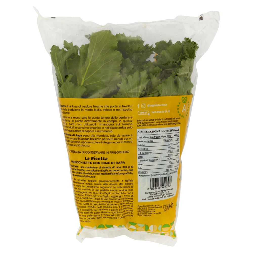 Agrinovana le Cimette Cime di Rapa 300 g