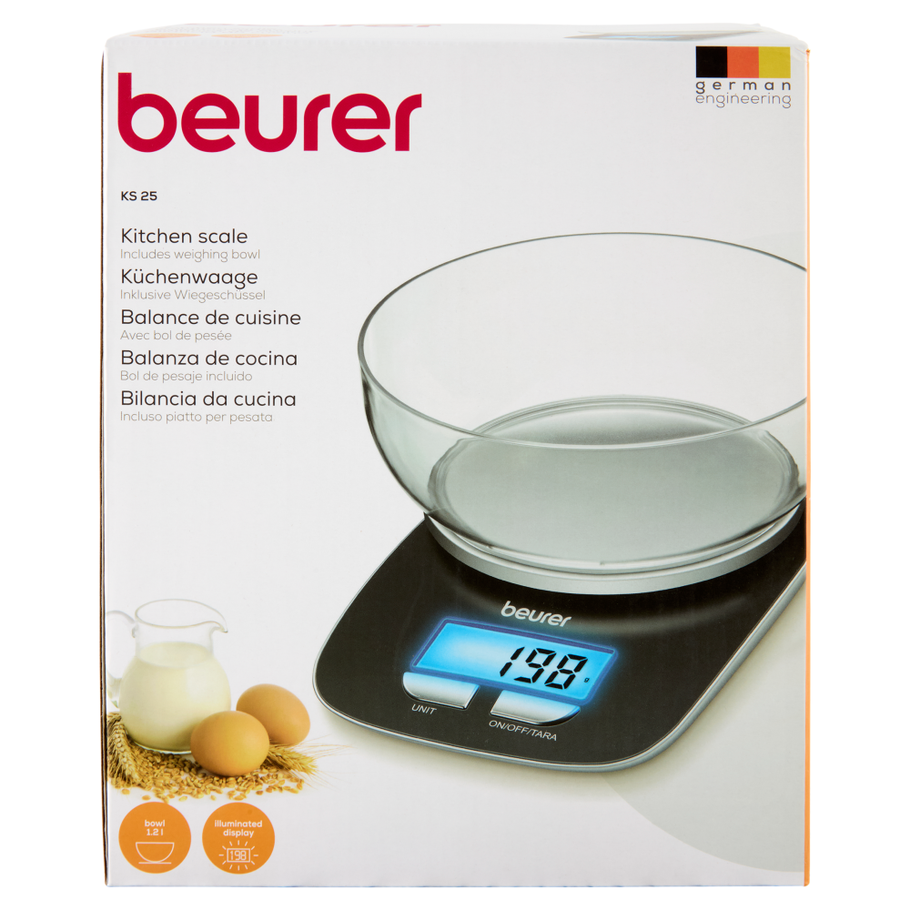 Beurer Bilancia da cucina KS 25