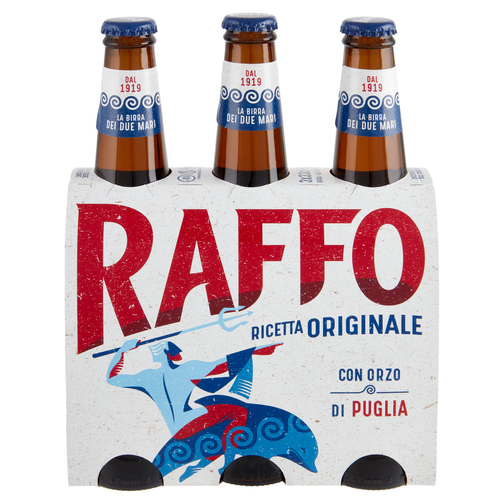 Raffo birra 3 x 33 cl
