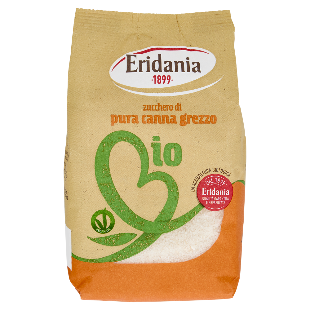 Eridania zucchero di pura canna grezzo Bio 500 g